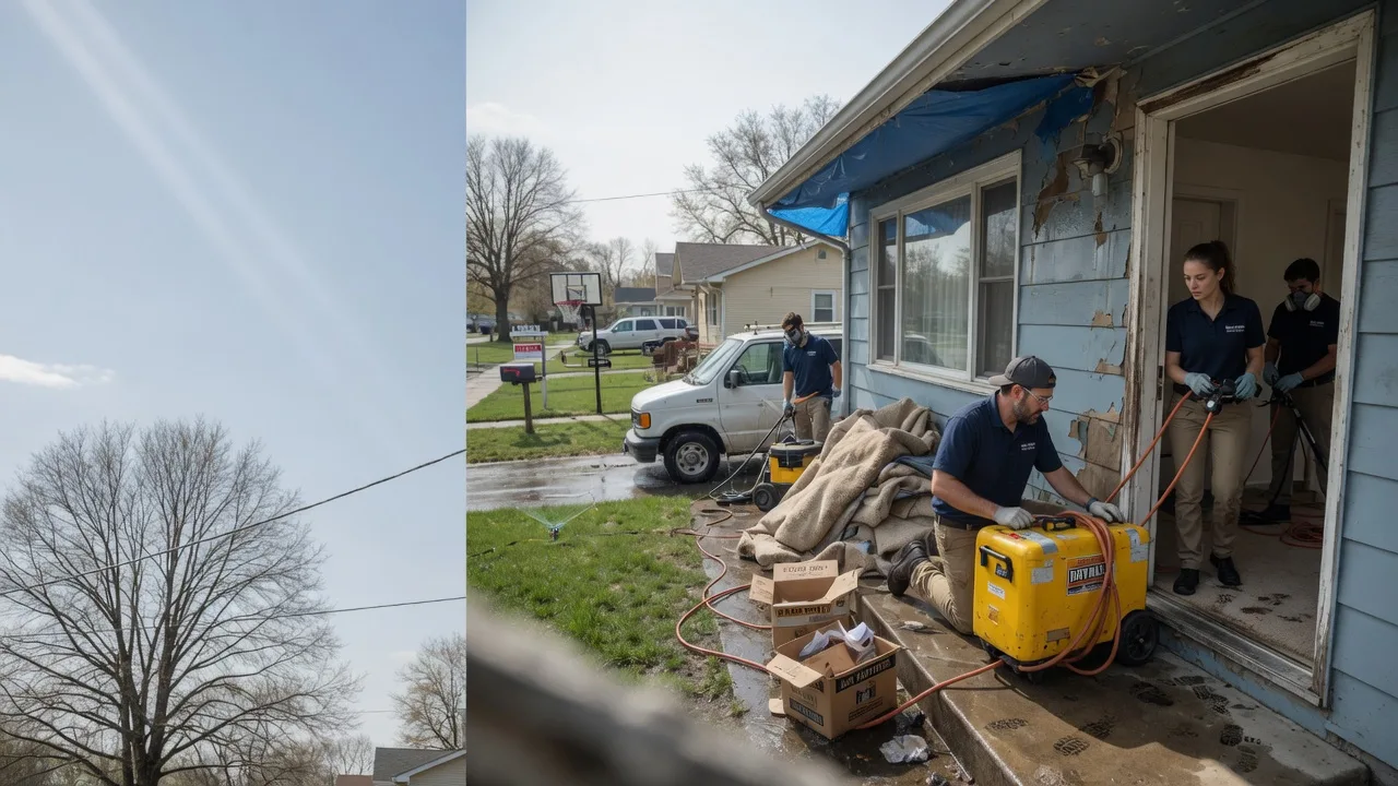 Basement Flood Cleanup in Kingston, MO near me